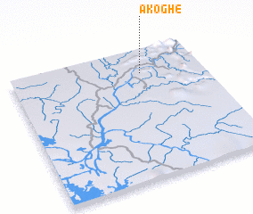 3d view of Akoghe