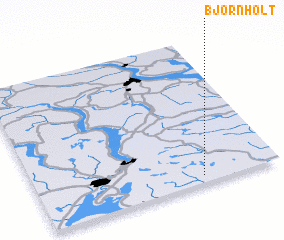 3d view of Bjørnholt