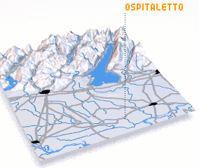 3d view of Ospitaletto