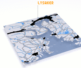 3d view of Lysaker