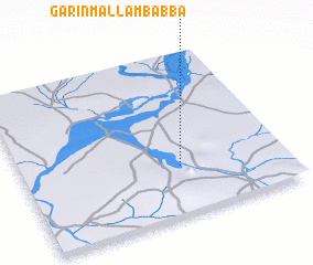 3d view of Garin Mallam Babba