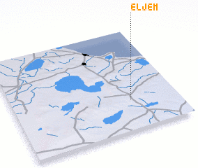 3d view of El Jem