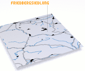 3d view of Friedbergsiedlung