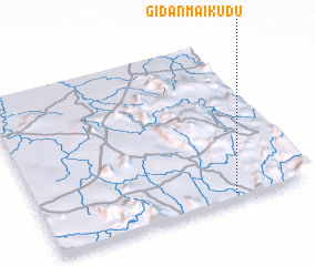 3d view of Gidan Maikudu