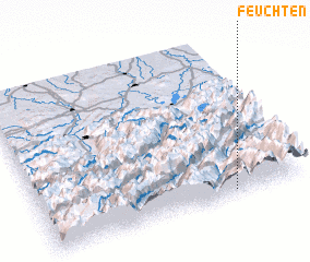 3d view of Feuchten