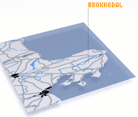 3d view of Brokkedal