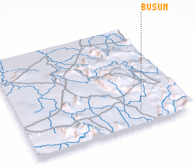 3d view of Busum