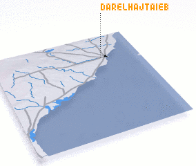 3d view of Dar el Haj Taïeb