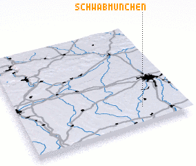 3d view of Schwabmünchen