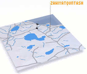 3d view of Zāwiyat Qunţash