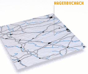 3d view of Hagenbüchach