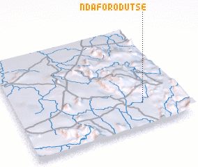 3d view of Ndaforo Dutse