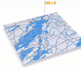 3d view of Dalla