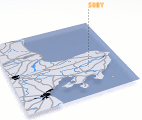 3d view of Søby