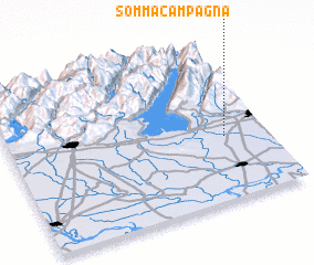 3d view of Sommacampagna