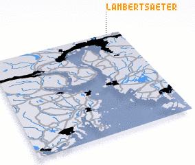 3d view of Lambertsæter