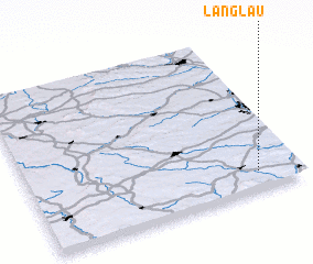 3d view of Langlau