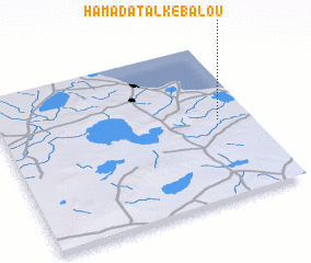 3d view of Ḩamādat al Kebalou