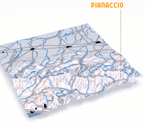 3d view of Pianaccio