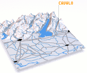 3d view of Cavalo