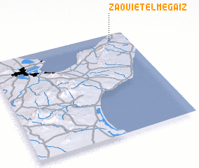 3d view of Zaouiet el Megaiz