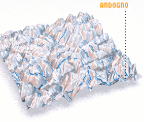 3d view of Andogno