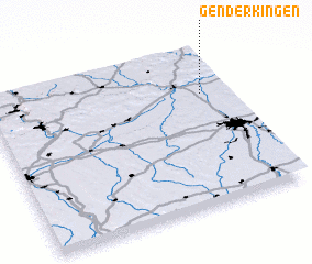 3d view of Genderkingen