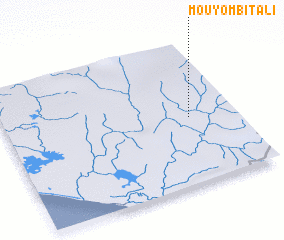 3d view of Mouyombi-Tali