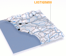 3d view of Lustignano