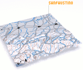 3d view of San Faustino