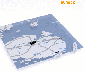 3d view of Nyborg