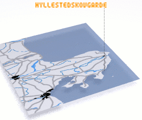 3d view of Hyllested Skovgårde