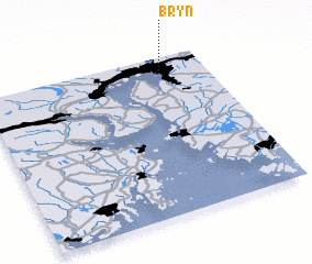 3d view of Bryn