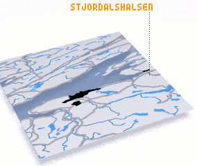 3d view of Stjørdalshalsen