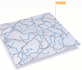 3d view of Mibam