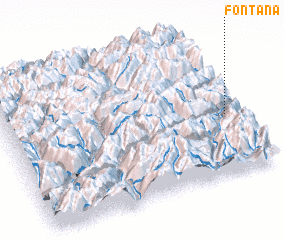 3d view of Fontana