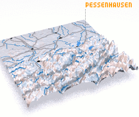 3d view of Pessenhausen