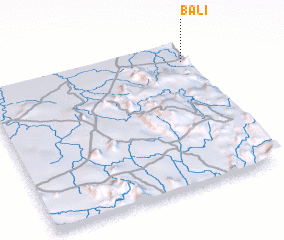 3d view of Bali