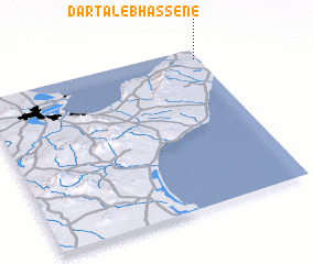 3d view of Dar Taleb Hassene