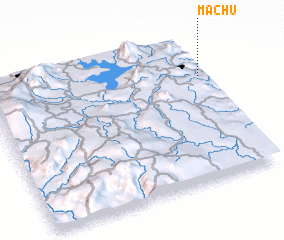 3d view of Machu