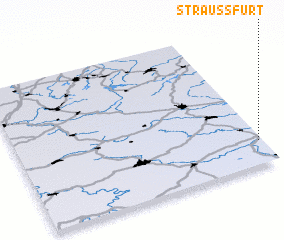 3d view of Straußfurt