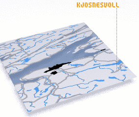 3d view of Kjøsnesvoll