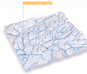 3d view of Ban Mae Phaeng