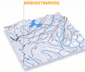 3d view of Ban Bung Tham Rong