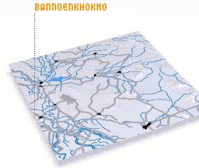 3d view of Ban Noen Khok Mo