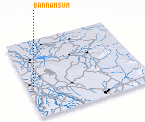 3d view of Ban Nam Sum