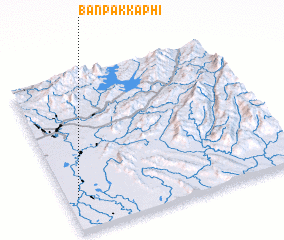 3d view of Ban Pak Kaphi