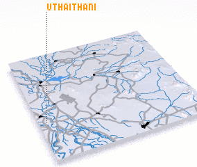 3d view of Uthai Thani