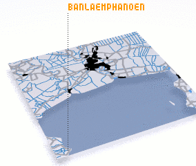 3d view of Ban Laem Phanoen