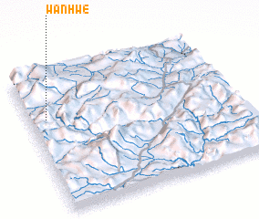 3d view of Wān Hwè